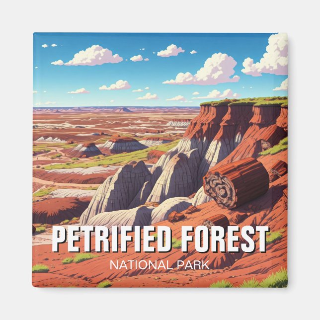 Petrified Forest National Park Magnet (Framsidan)