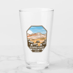 Petrified Forest National Park Minimal Retro Glaskopp