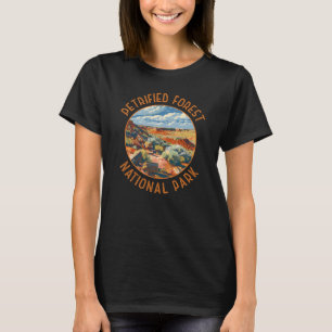 Petrified Forest National Park Retro Distress T Shirt