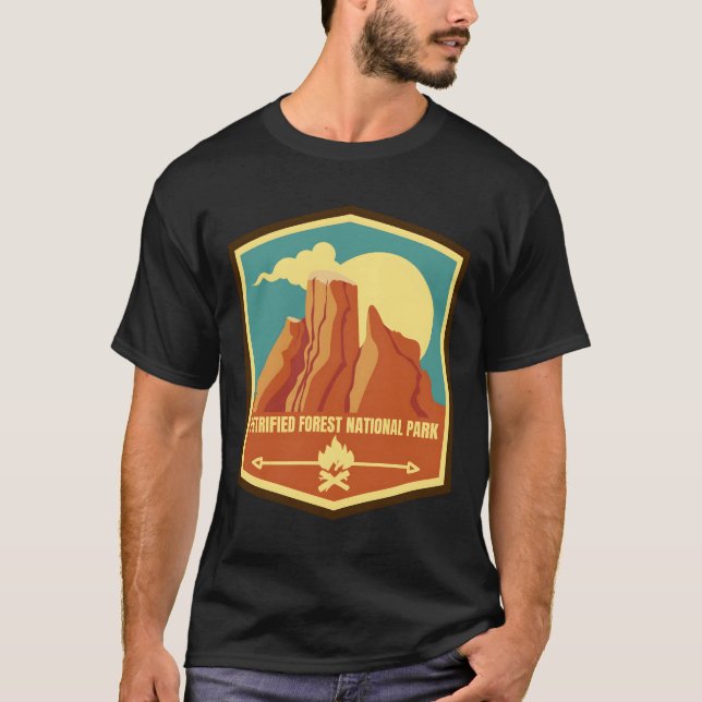 Petrified Forest � Secrets of the Vild T Shirt (Framsida)