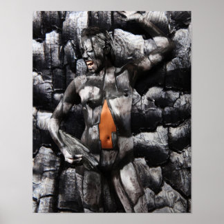 Petrified Wood Bodycolor Poster