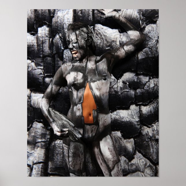 Petrified Wood Bodycolor Poster (Framsidan)