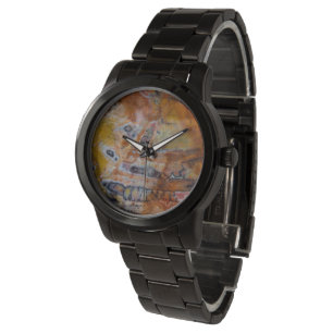 Petrified Wood Brown Armbandsur