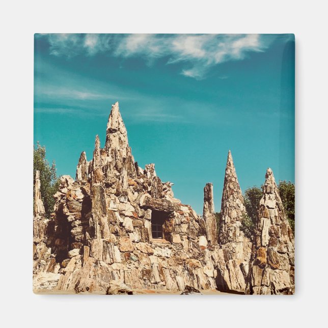petrifierad träpark magnet (Framsidan)