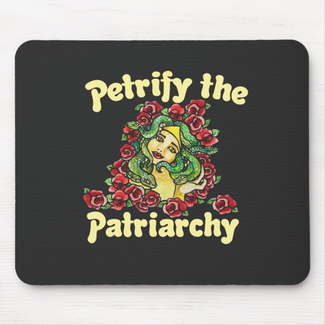 Petrify the Patriarchy feminist medusa Musmatta (Framsidan)