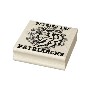 Petrify the Patriarchy Medusa Gorgon Stämpel