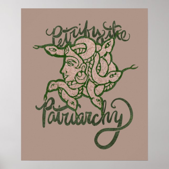 Petrify the Patriarchy Poster (Framsidan)