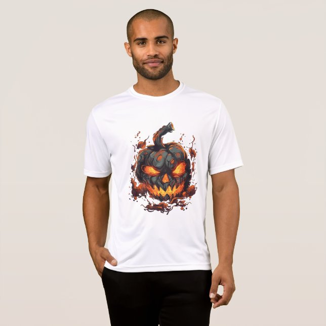 Petrifying Pumpkin T Shirt (Hel framsida)