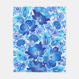 Petrikivka Ukrainian traditional folk art Fleecefilt