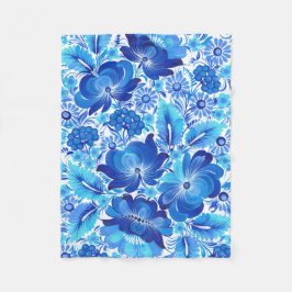 Petrikivka Ukrainian traditional folk art.  Fleecefilt