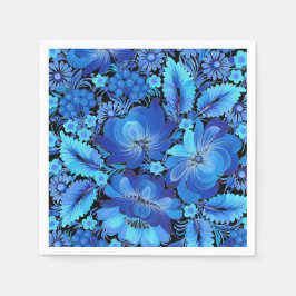 Petrikivka Ukrainian traditional folk art Pappersservett