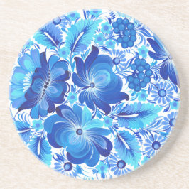 Petrikivka Ukrainian traditional folk art. Underlägg