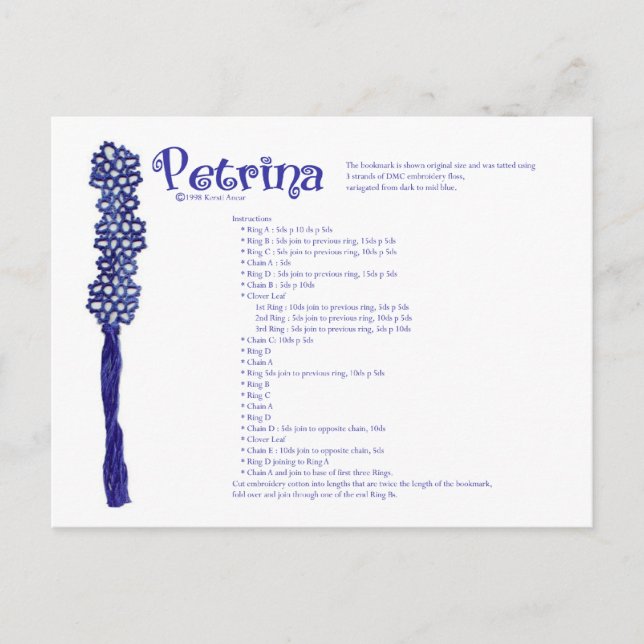 Petrina Postcard Vykort (Framsida)