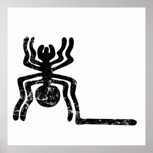 petroglycnamn på den gamla jdol-symbolen för spide poster