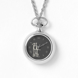 Petroglyf Eggja-sten KYSSANDE PAR Viking myt Armbandsur