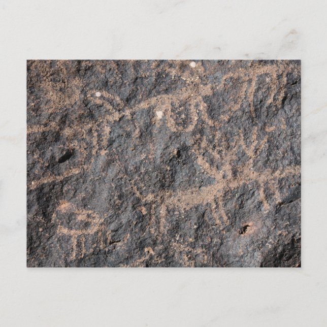 Petroglyfer Vykort (Framsida)