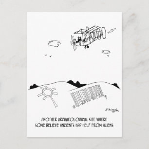 Petroglyph Barcode Vykort