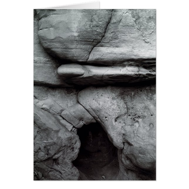 Petroglyph Cave nr 2 Hälsningskort (Framsidan)