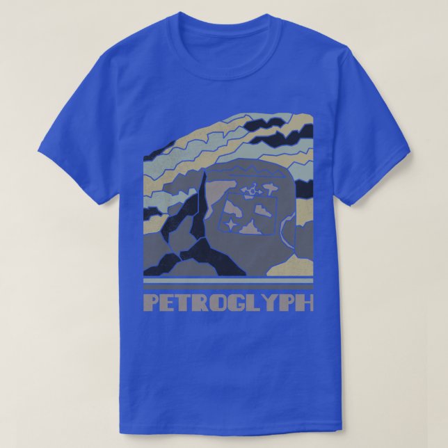 Petroglyph National Monument Nature Älskare Vintag T Shirt (Design framsida)