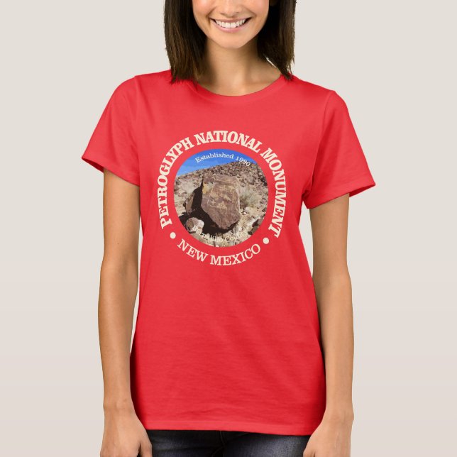 Petroglyph National Monument T Shirt (Framsida)