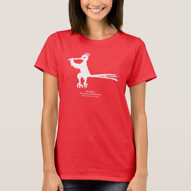 Petroglyph, New mexico Road Springer T Shirt (Framsida)