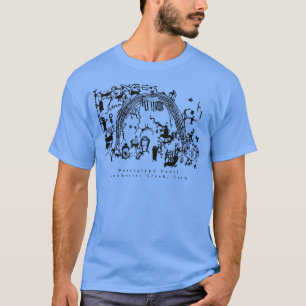 Petroglyph Panel - Rochester Bäck, Utah T-Shirt