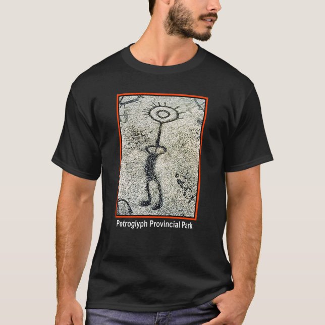 Petroglyph Provincial Park T-shirt (Framsida)