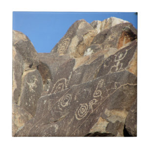 Petroglyphs Kakelplatta