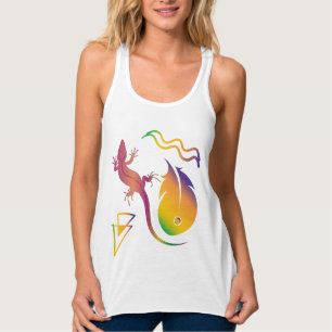 Petroglyphs My Pet Lizard Linne Med Racerback