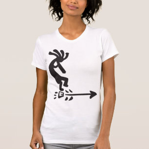 Petroglyphs Silhouette Kokopelli T Shirt
