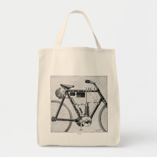 Petrolette Omega motorcykel, 1895 Tygkasse