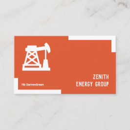 Petroleum Industry QR-Affärskort Visitkort