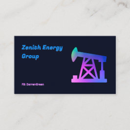 Petroleum Ingenjör QR Visitkort