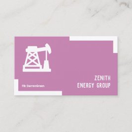 Petroleum Oil&Gas QR-Affärskort Visitkort