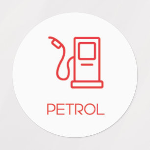PetrolPlanner/organisatörklistermärke/etiketter Klistermärke