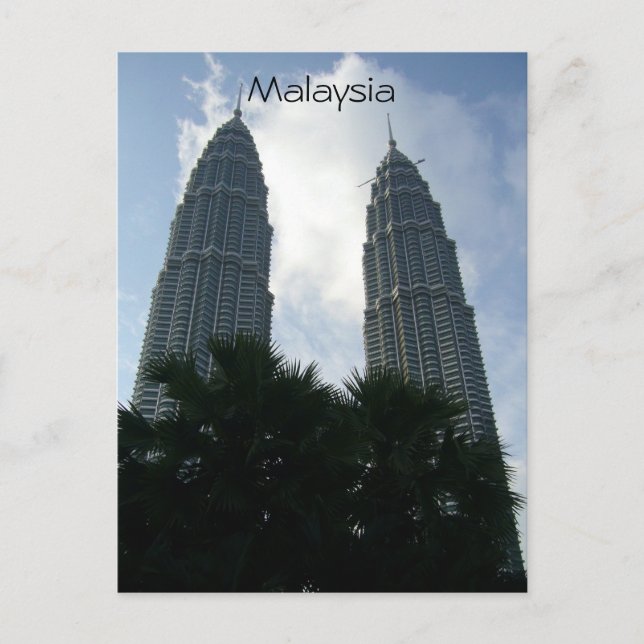 petronas malaysia vykort (Framsida)