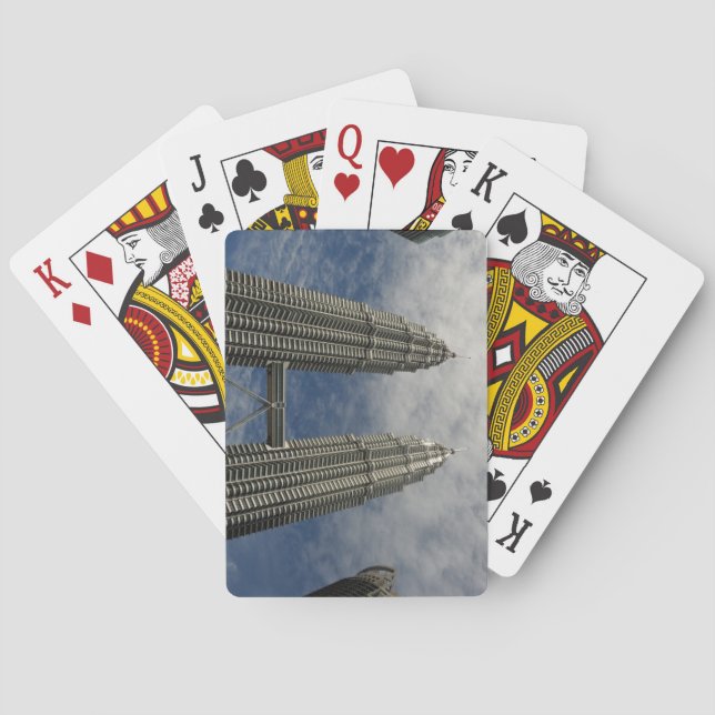 Petronas Torn Kuala Lumpur Malaysia Kortlek (Baksidan)