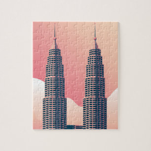 Petronas Torn Kuala Lumpur Pussel