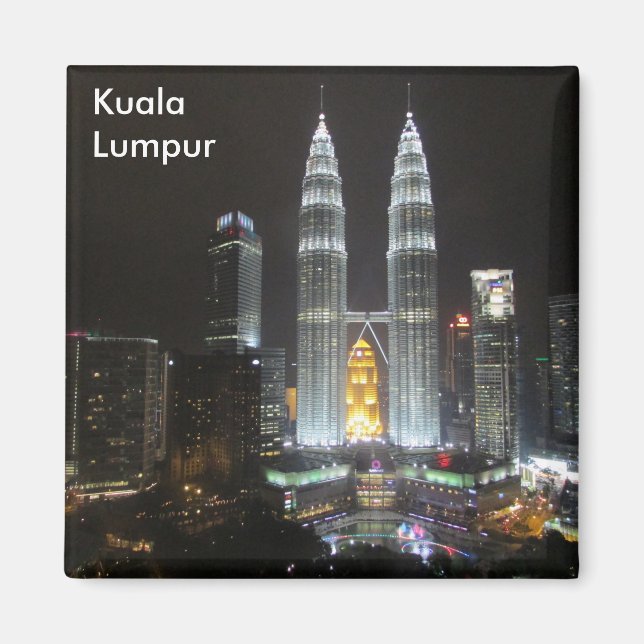 petronas torn malaysia magnet (Framsidan)