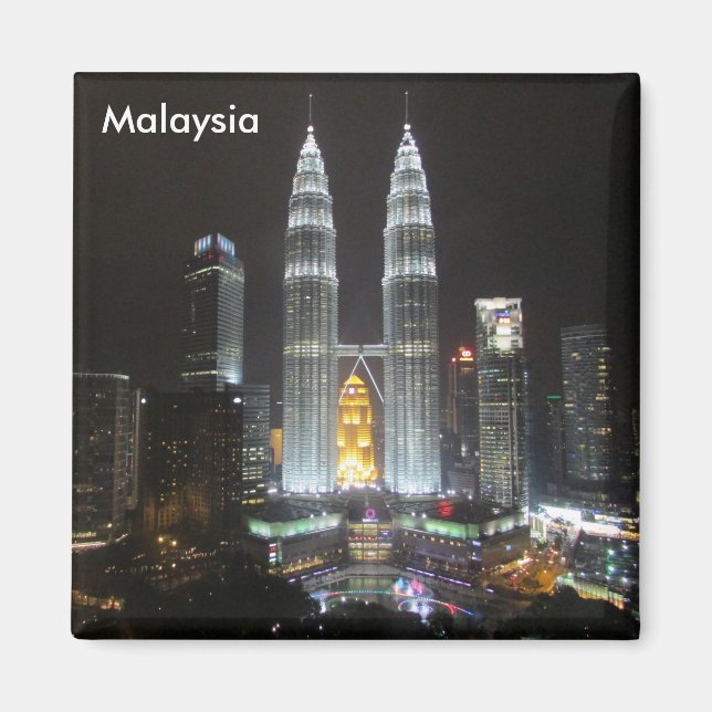 petronas torn malaysia magnet (Framsidan)