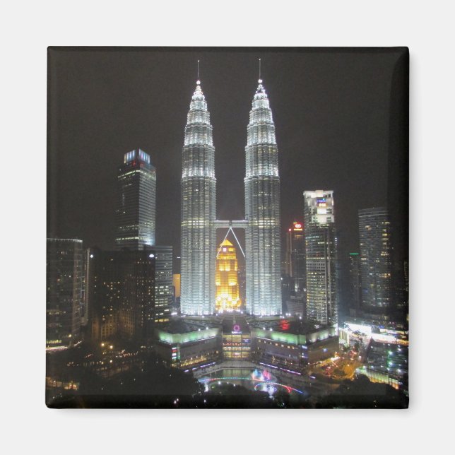 petronas torn night magnet (Framsidan)
