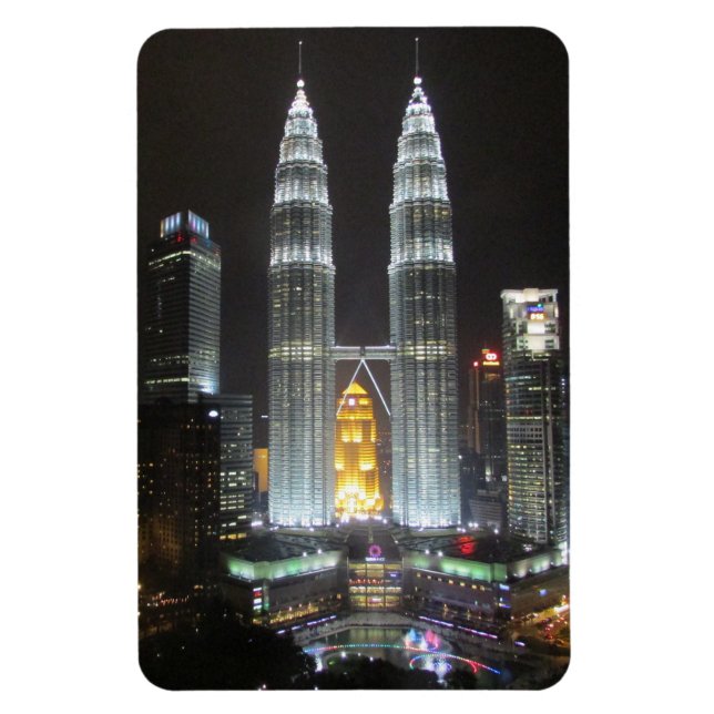 petronas torn night magnet (Vertikal)