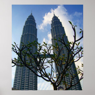 petronas torn plant poster