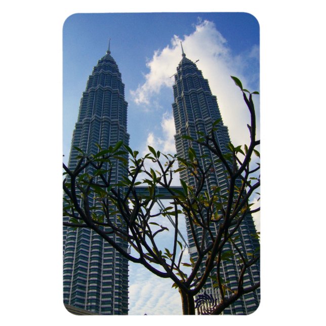 petronas torn shrub magnet (Vertikal)