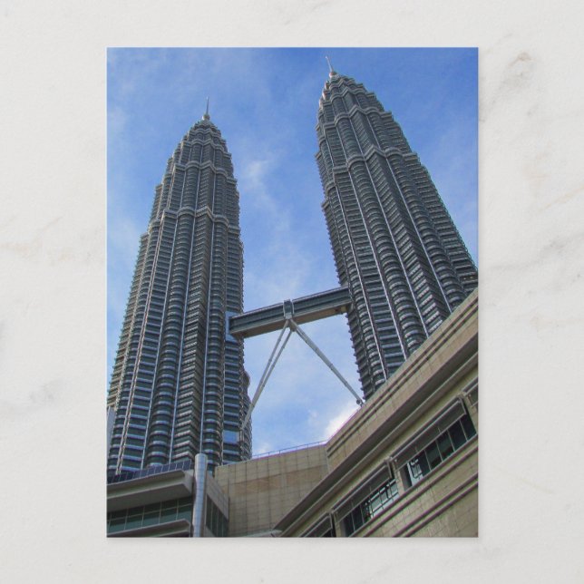 petronas torn twin vykort (Framsida)