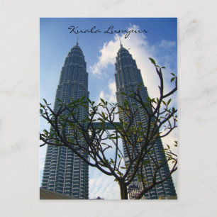 petronas twin torn toppar kl vykort