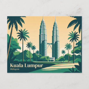 Petronas Twin Towers Malaysia Vykort