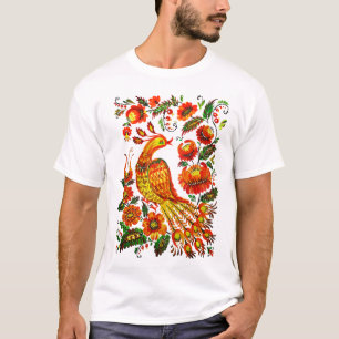 Petrykivka ukrainarefirebird t-shirt