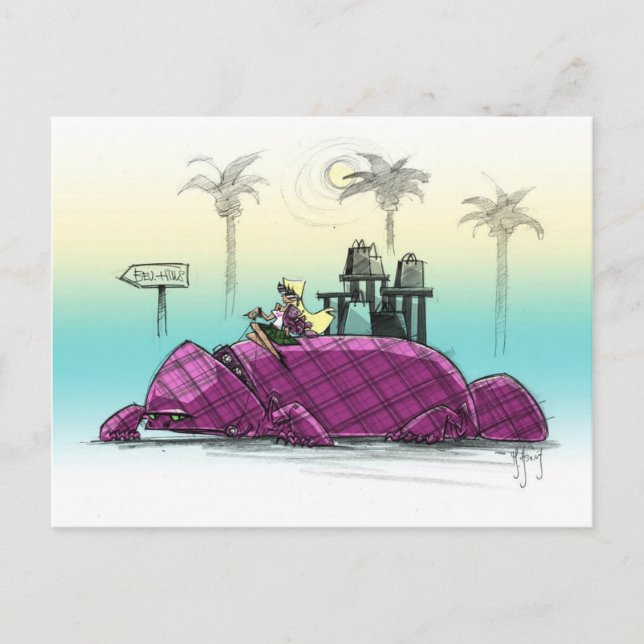 Pets är inne! vykort (Framsida)