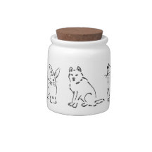 Pets Design: Katt, Bunny, Hund, Hamster-skisser
